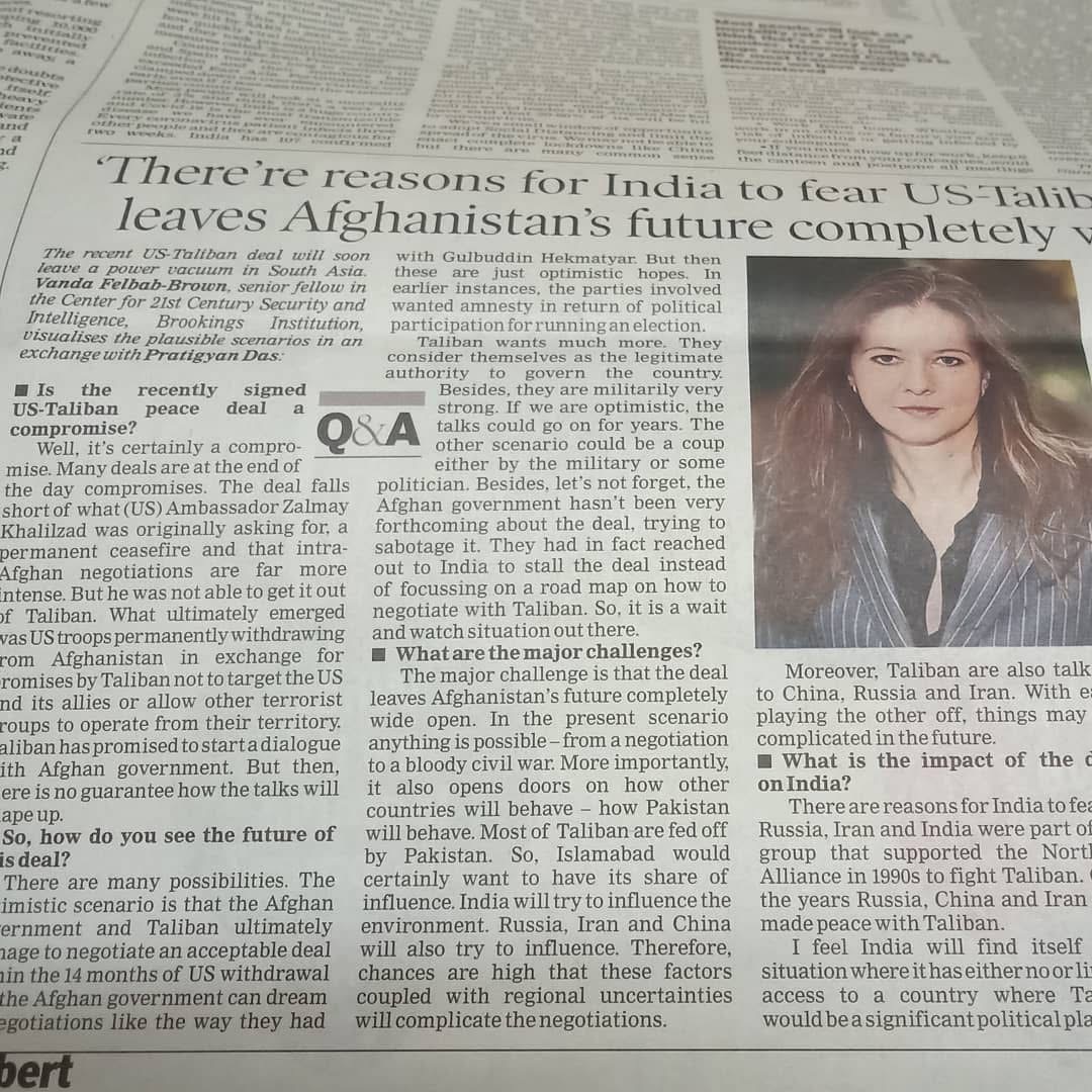 Taliban Deal Interview